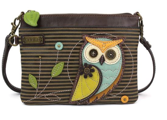 Owl A - Chala Mini Crossbody - Mellow Monkey