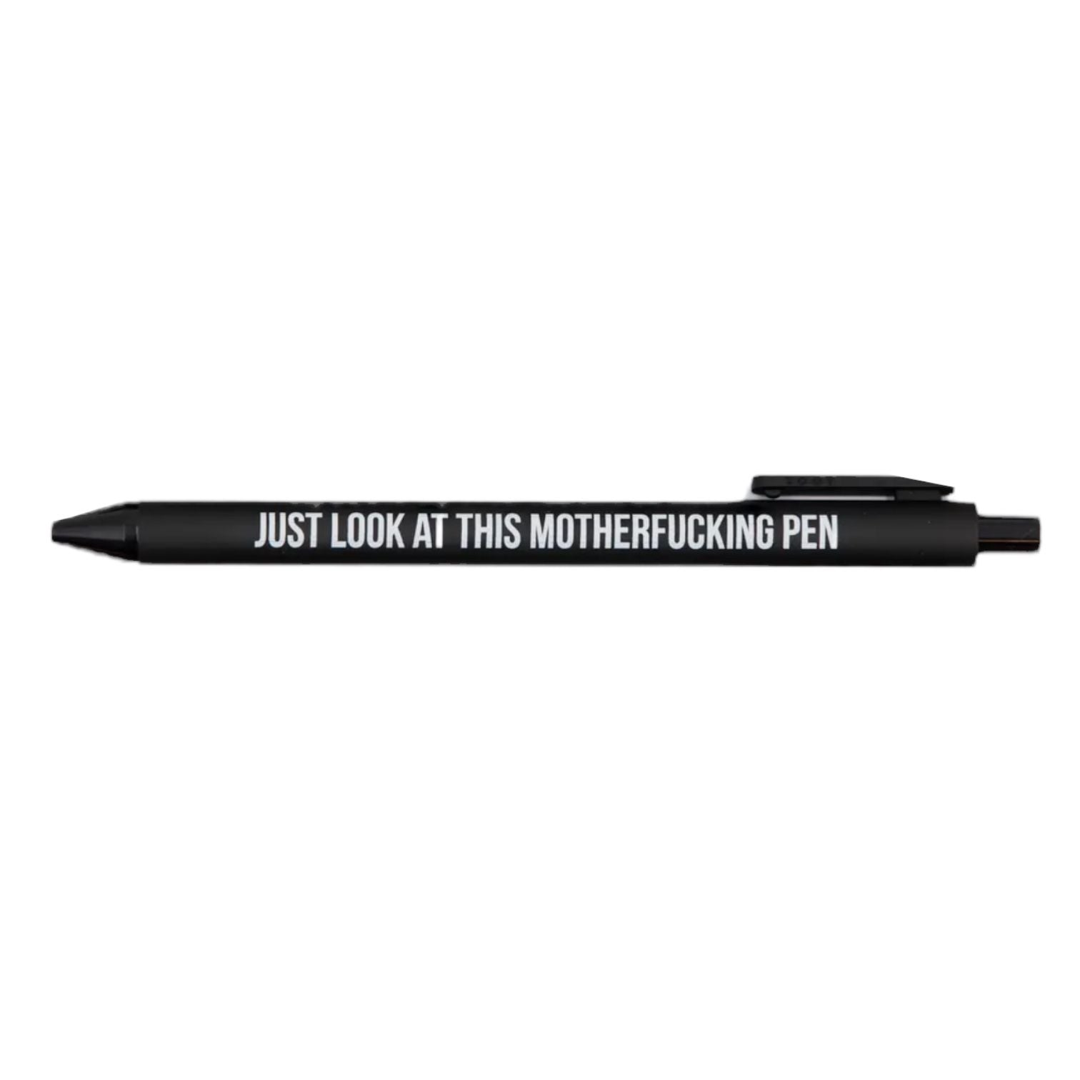 Just Look At This Motherfucking Pen - Gel Click Pen - Mellow Monkey