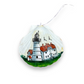 Hand Painted Shell Ornament - Chatham Lighthouse - Mellow Monkey