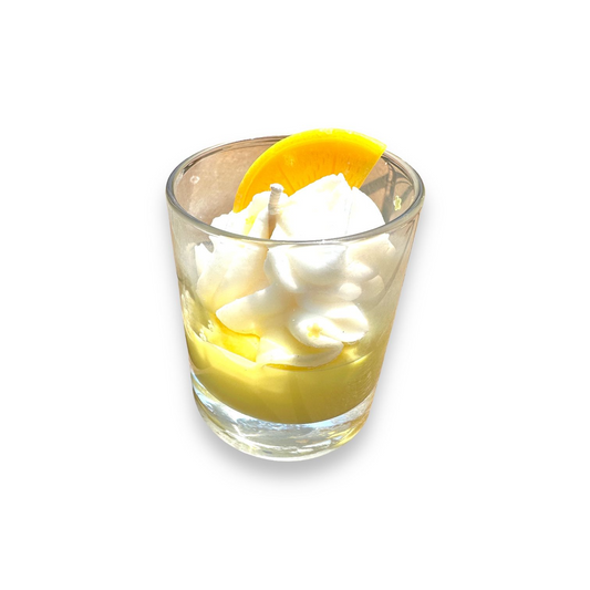 Lemon Pound Cake Mini Dessert Candle - 3-oz. - Mellow Monkey
