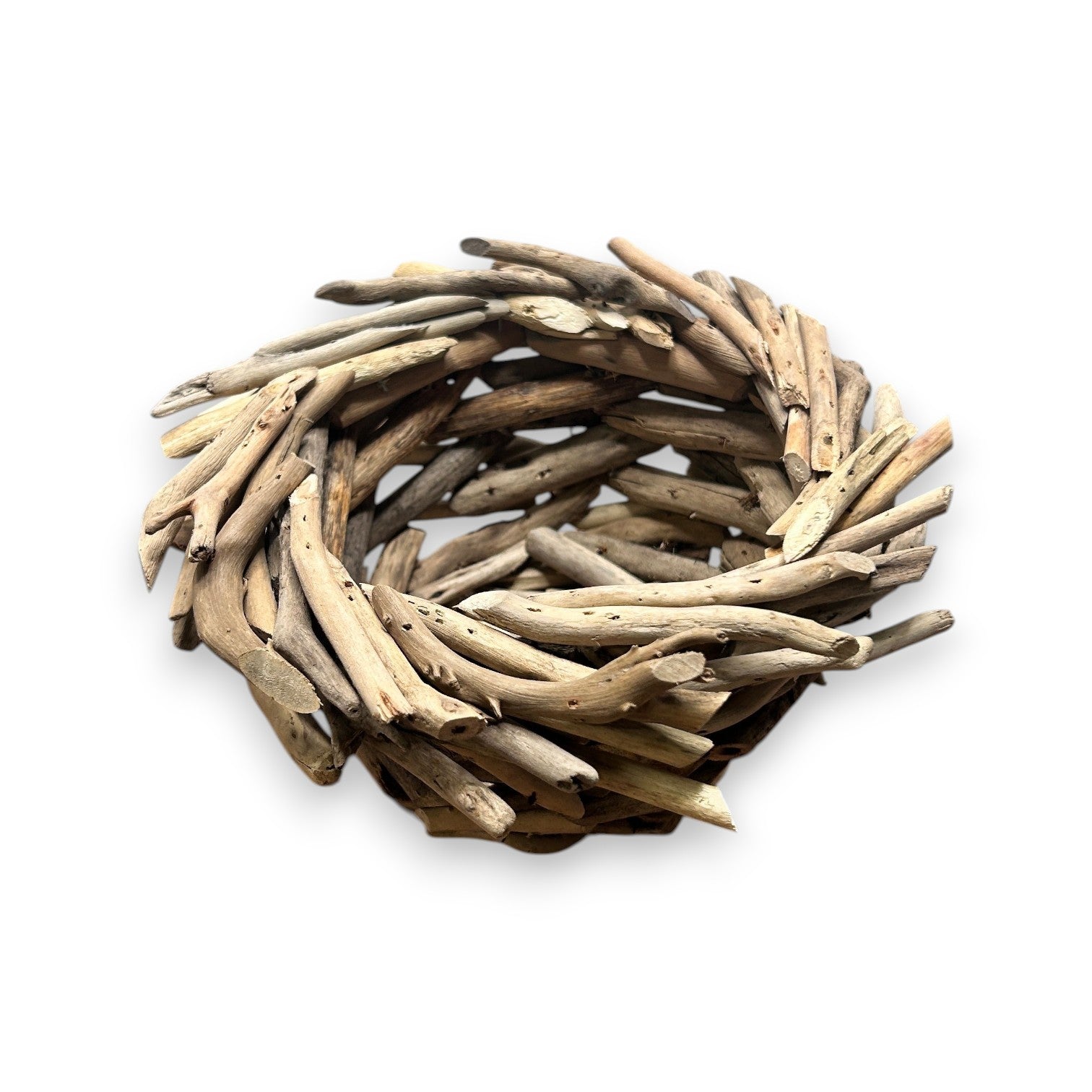 Decorative Driftwood Nest - 9-in - Mellow Monkey