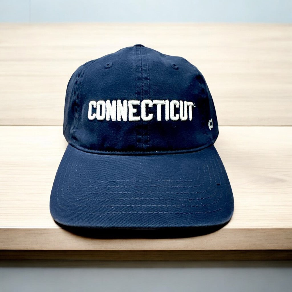 Connecticut Cotton Hat - Navy Blue - Mellow Monkey