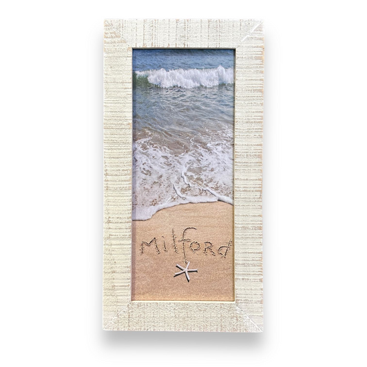 Framed Waves - Milford - 10-1/2-in - Mellow Monkey