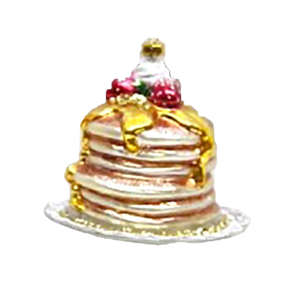 Pancake Stack - December Diamonds Holiday Ornament - Mellow Monkey