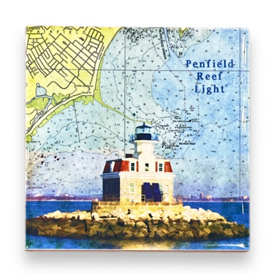 Penfield Reef Light - Coaster - Mellow Monkey