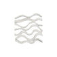 Matte White Vine Wall Tile - 13-in - Mellow Monkey