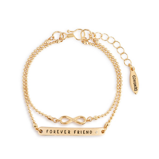 Forever Friend - Winnie the Pooh Inspired Layered Bracelet - Mellow Monkey