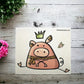 Sitting Pig Swedish Dishcloth - Mellow Monkey