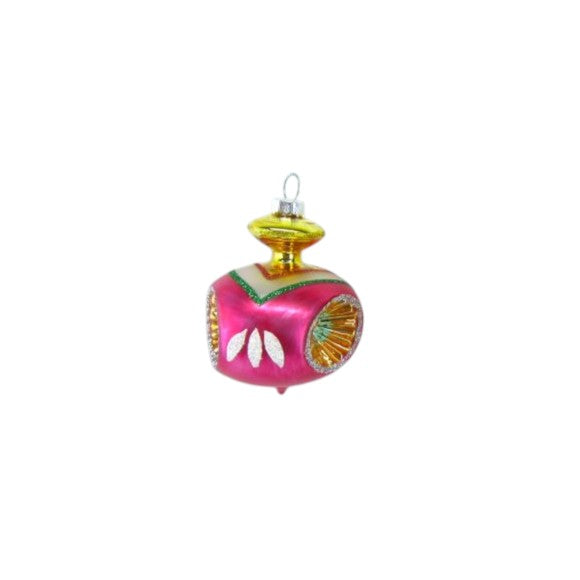 Vintage Spin Top Ornament - December Diamonds Holiday Ornament - Mellow Monkey
