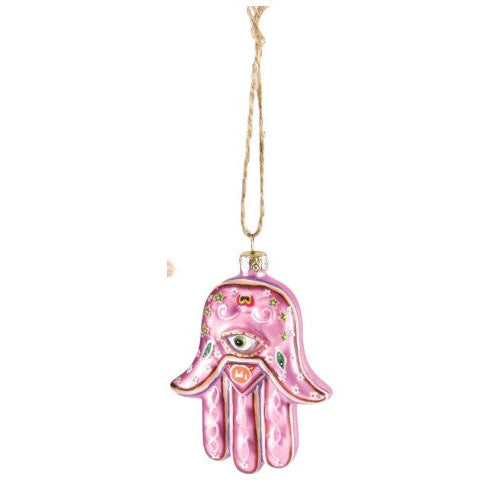 Hand of Fatima - Cody Foster Ornament - 3-1/4-in - Mellow Monkey