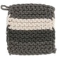 Cotton Crochet Pot Holder - 8-in Square - Mellow Monkey