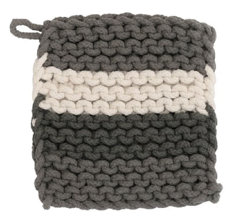 Square Cotton Crochet Pot Holders