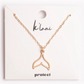 Gold Protect Necklace - Mellow Monkey