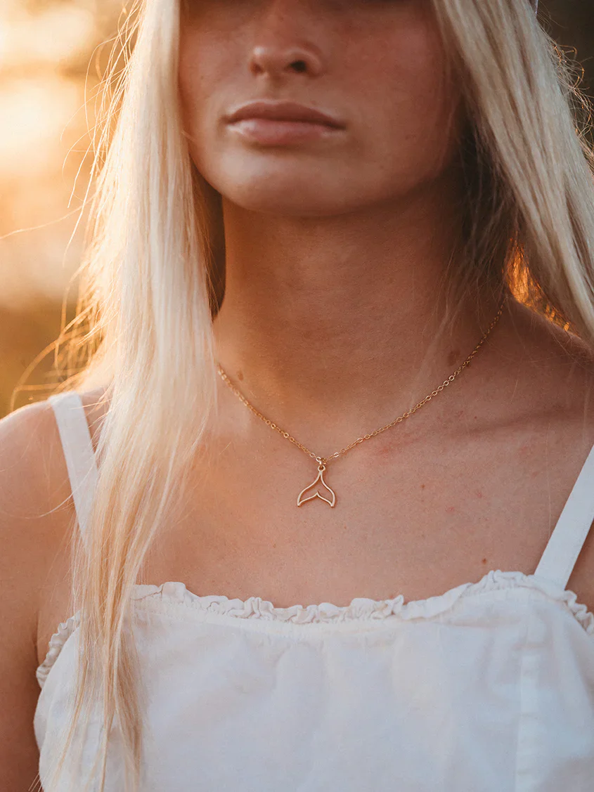 Gold Protect Necklace - Mellow Monkey