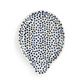 Blue and White Micro Dot - Ceramic Hand Painted Spoon Rest