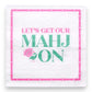 Lets Mahj On 3-Ply Paper Cocktail Napkins - Pack of 30