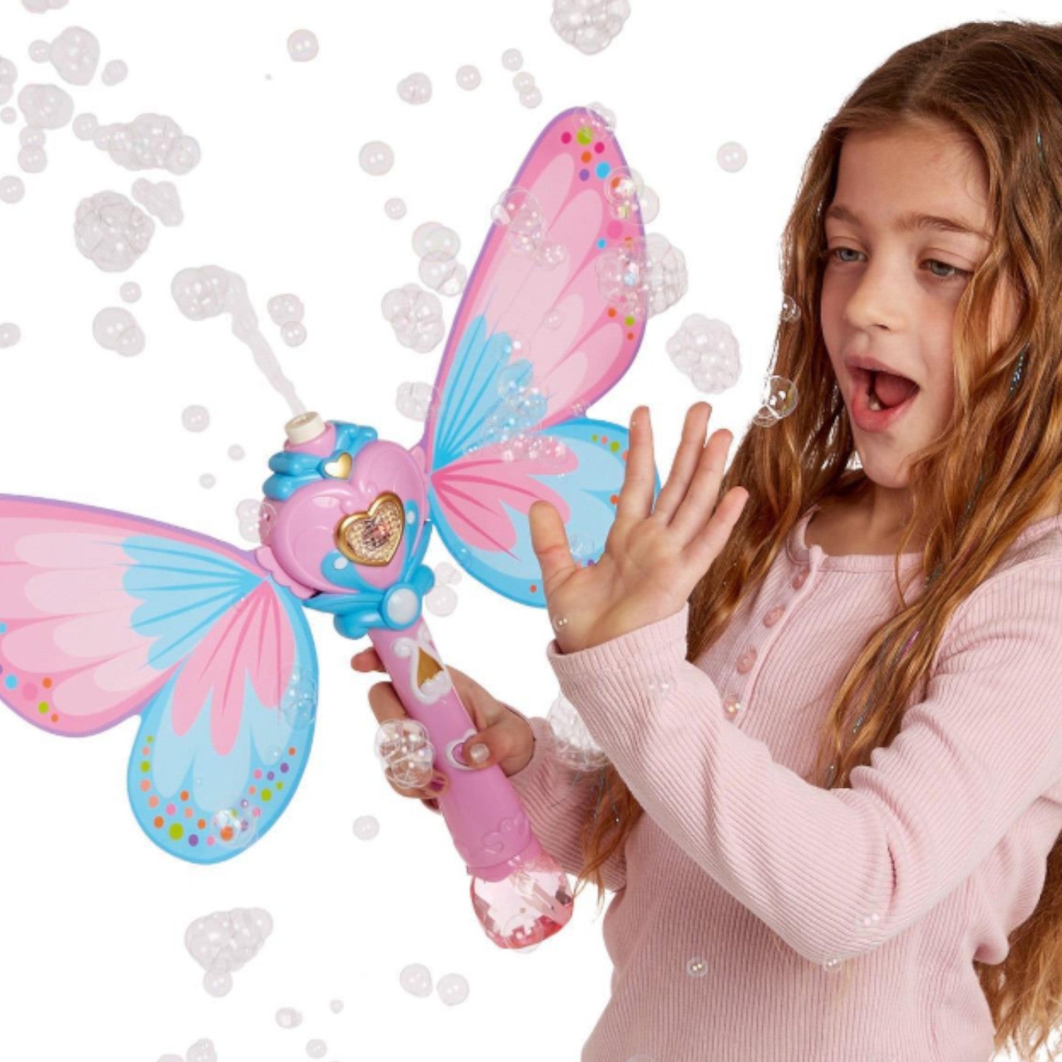 Light Up Fairy Butterfly Bubble Wand - Mellow Monkey