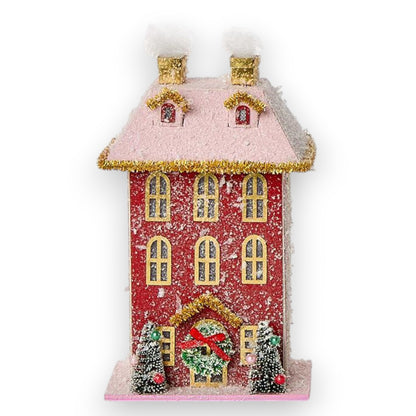 Holiday Lane Light Up House - 7-in.