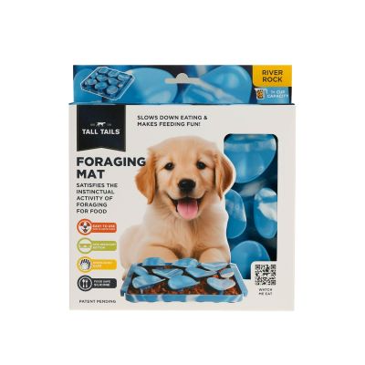 River Rock Dog Foraging Mat - 8-in - Mellow Monkey