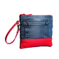 Charley Denim Pouch - 10-in - Mellow Monkey