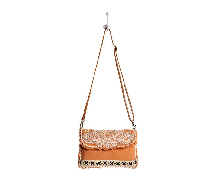 Myka Trail Small Crossbody Bag - 10-1/2-in - Mellow Monkey