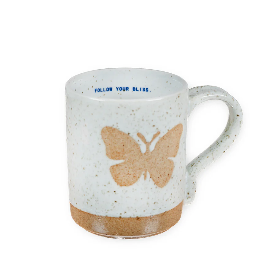 Butterfly - Happy Mug - Follow Your Bliss - Mellow Monkey