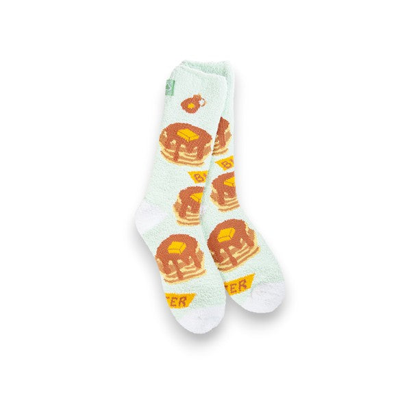 World's Softest - Cozy Crew Socks - Pancakes - Mellow Monkey