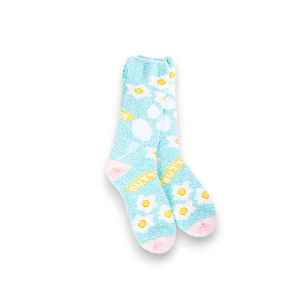 World's Softest - Cozy Crew Socks - Over Easy - Mellow Monkey