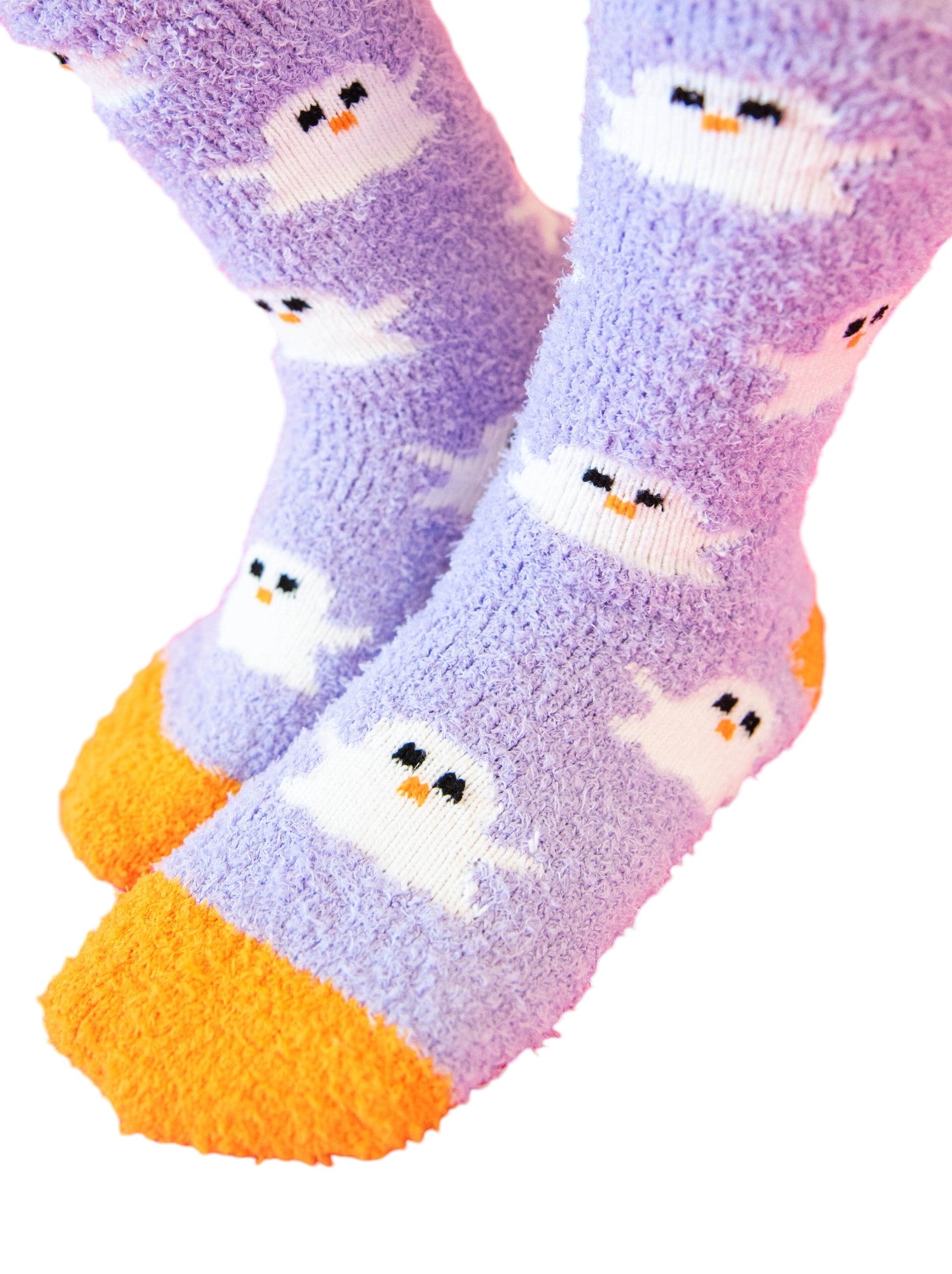 World's Softest  -Cozy Crew Socks - "Boo"gie - One Size Fits Most - Mellow Monkey