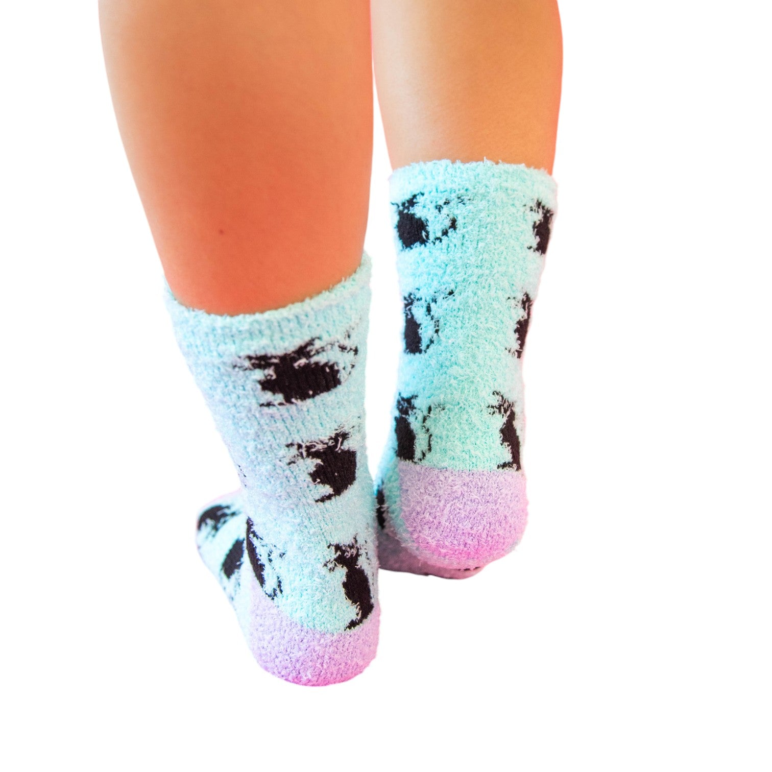 World's Softest - Cozy Crew Socks - Kitty - One Size Fits Most - Mellow Monkey