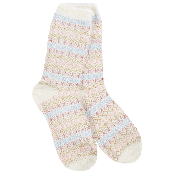 World's Softest - Cozy Crew Socks - Whimsical - Mellow Monkey