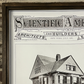 Vintage Bridgeport Dwelling from Scientific American Framed Shadowbox - Mellow Monkey