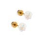 Screwback Stud Earrings - Gia - Mellow Monkey