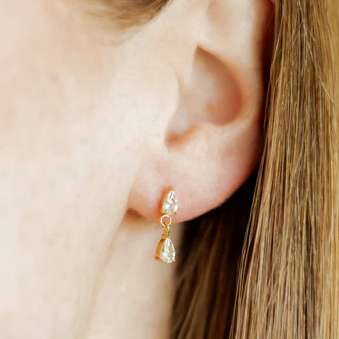 Screwback Stud Earrings - Vivian - Mellow Monkey
