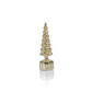 Alpine Rotating LED Tree - Antique Gold - 11.75-in - Mellow Monkey