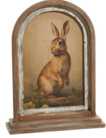 Vintage Rabbit Framed Print - 18" - Mellow Monkey