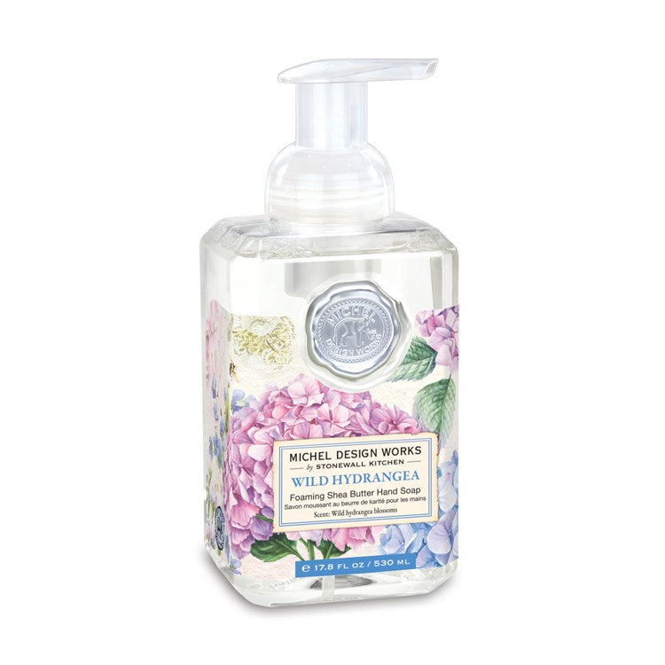 Michel Design Works Wild Hydrangea Foaming Soap