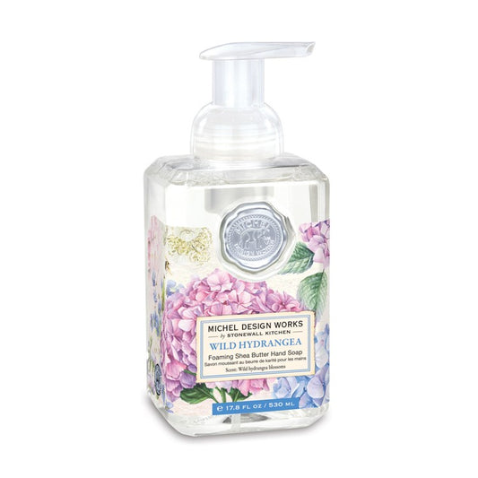 Michel Design Works Wild Hydrangea Foaming Soap