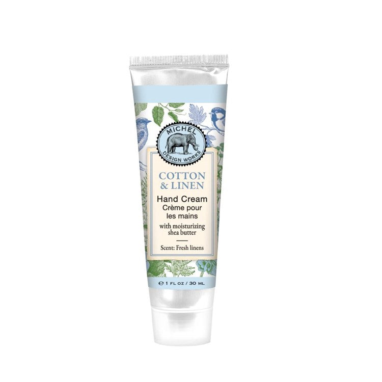 Michel Design Works Cotton & Linen Hand Cream 1 fl oz.