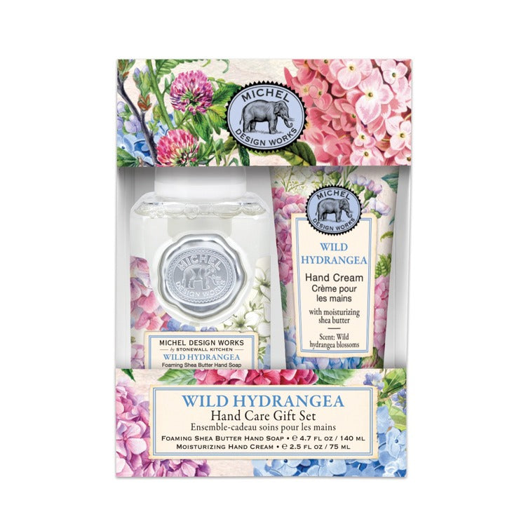 Michel Design Works Wild Hydrangea Handcare Gift Set