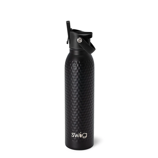 Blacksmith - Black Flip and Sip Water Bottle - 20-oz. - Mellow Monkey