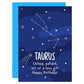 Taurus - Chill, Patient, Bit Of A Lazy Git - Birthday - Greeting Card - Mellow Monkey