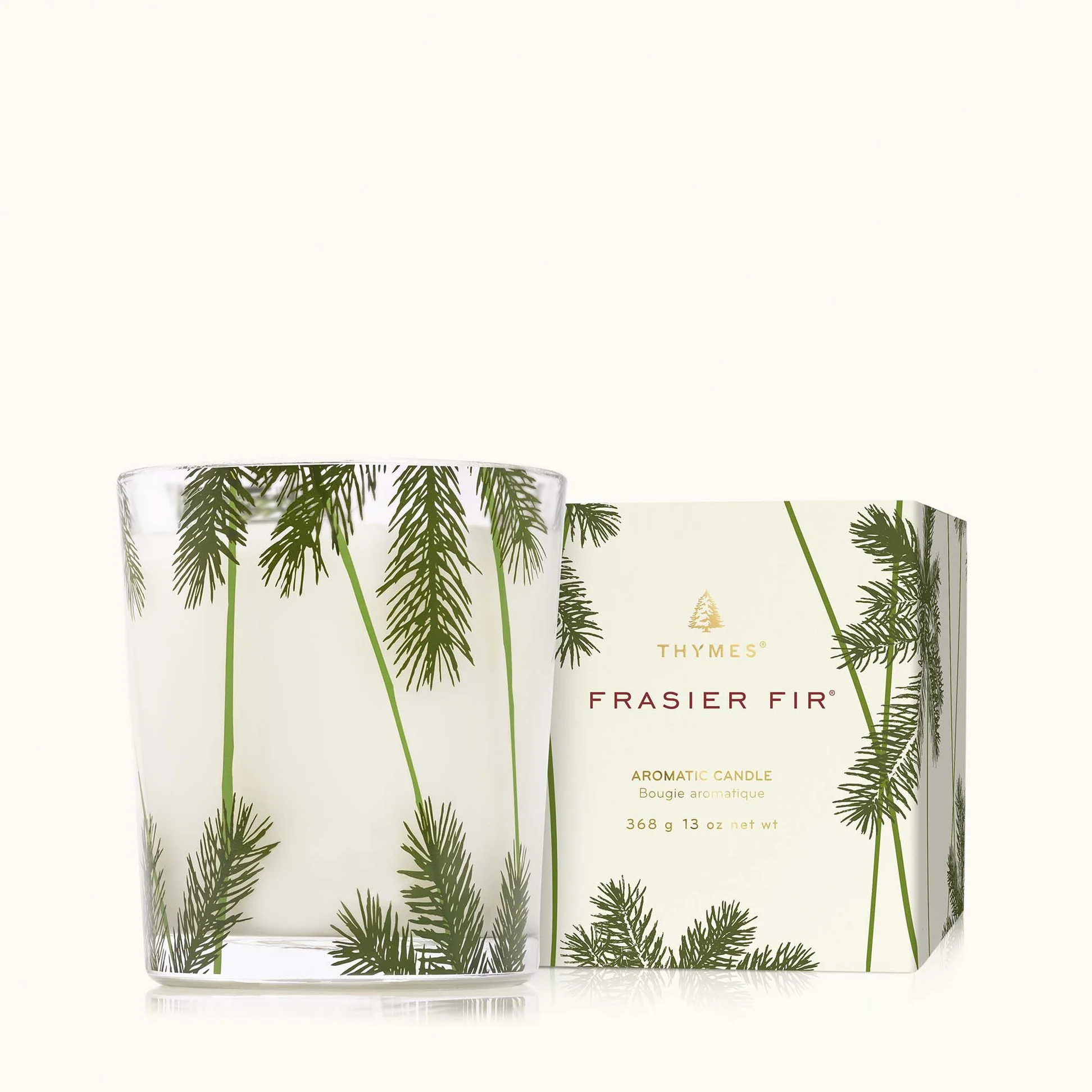 Thymes Frasier Fir Pine Needle Poured Candle - 13-oz. - Mellow Monkey