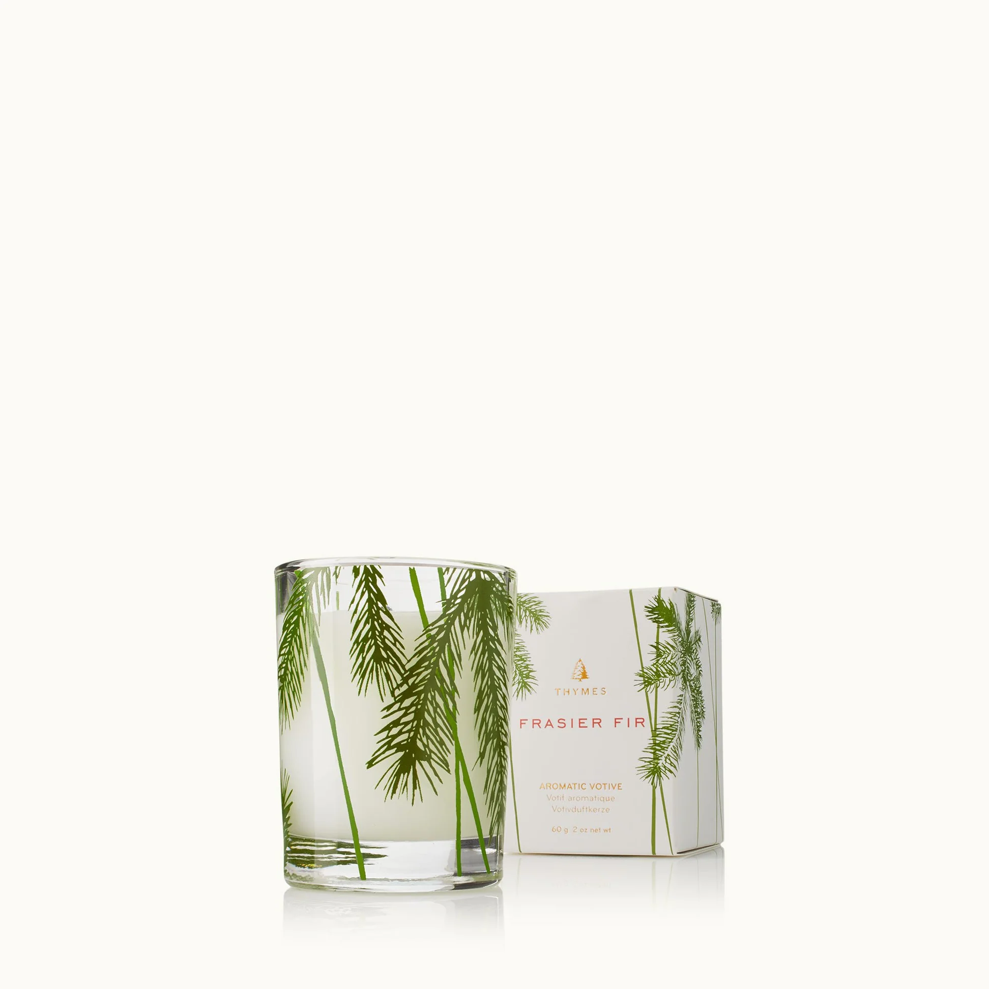 Thymes Frasier Fir Pine Needle Votive - 2-oz. - Mellow Monkey