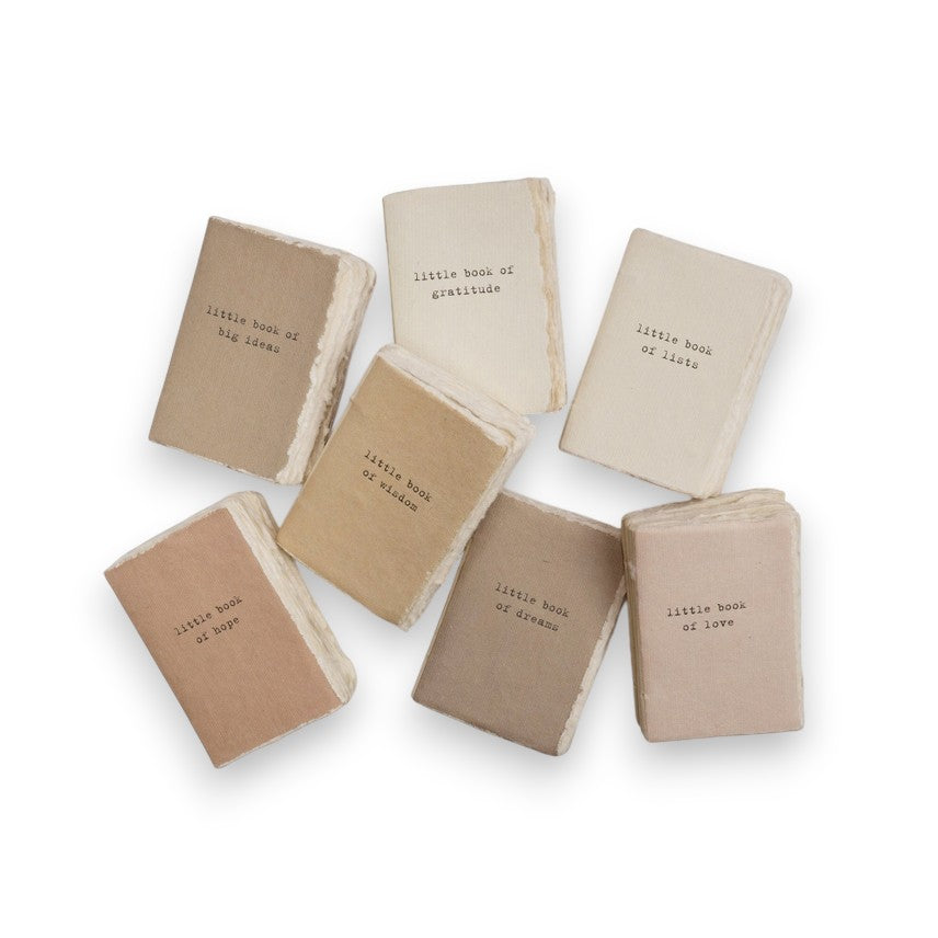 Little Book Of - 2nd edition Mini Deckled Edge Journal - Mellow Monkey