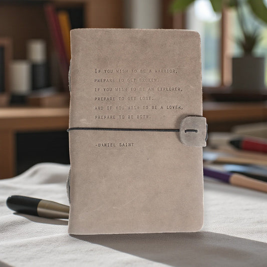 Ash Leather Artisan Journal - Daniel Saint - Mellow Monkey