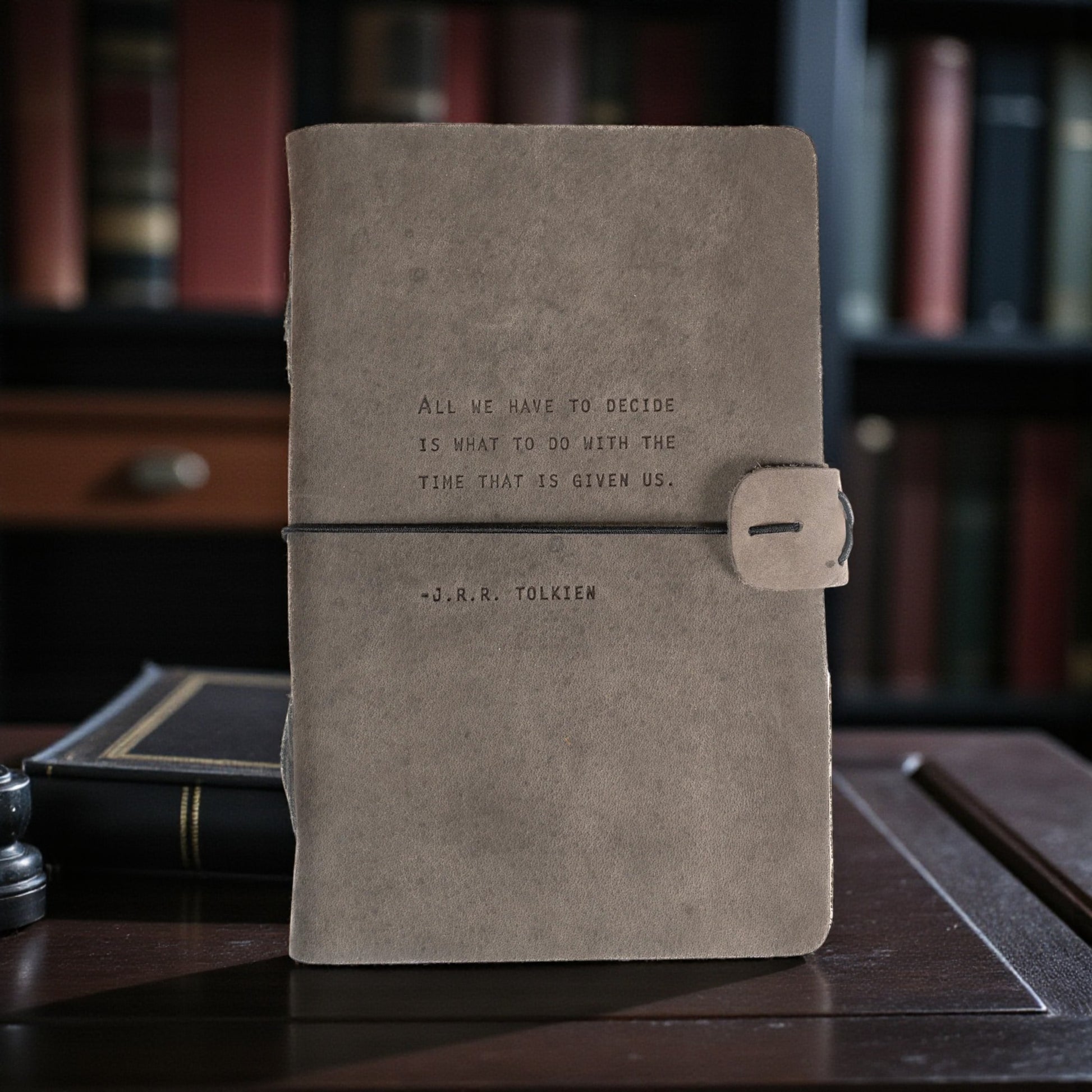 Ash Leather Artisan Journal - J.R.R. Tolkien - Mellow Monkey