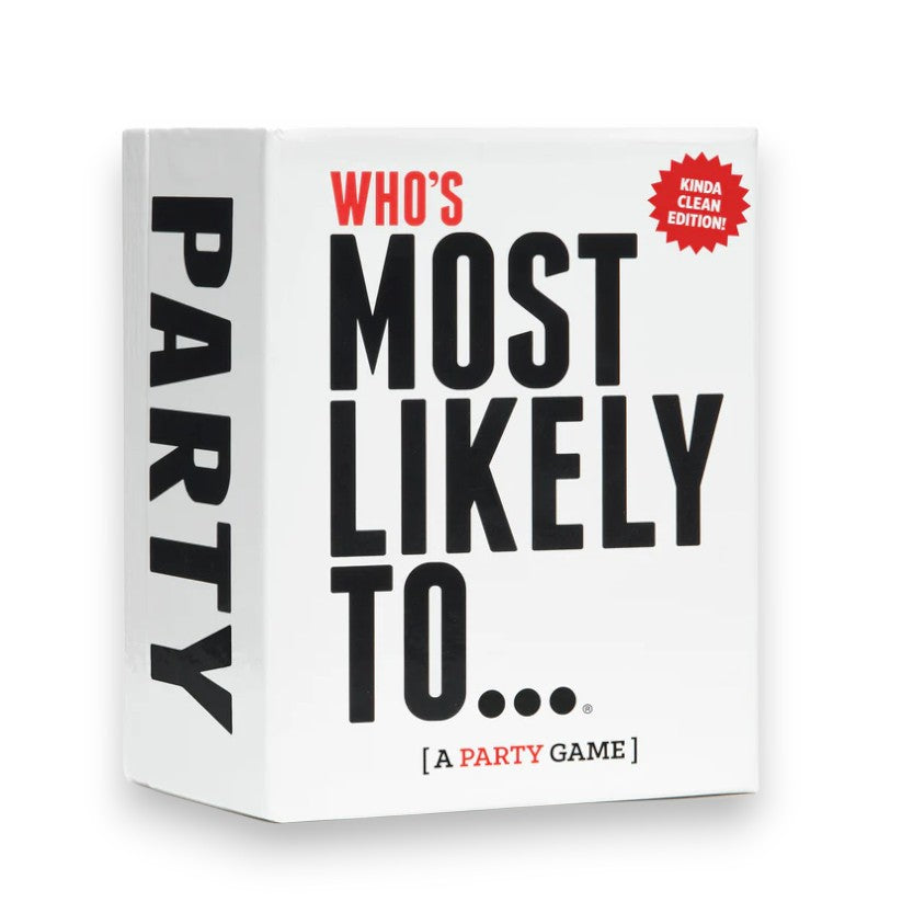 Who's Most Likely To... Kinda Clean - A Party Game - Mellow Monkey