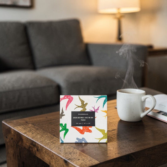 Sugarboo Excuse Me While I Kiss the Sky Puzzle (500pcs) - 18" x 18"