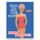 Fantastic Birthday - Birthday Greeting Card from BluntCard - Mellow Monkey